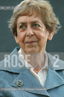 Dutch writer Jacqueline van Maarsen, who was Anne Franks best friend,  at the Edinburgh International Book Festival 2007. ..Copyright©Pascal Saez/Writer Pictures/Rosebud2