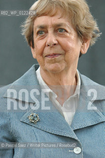 Dutch writer Jacqueline van Maarsen, who was Anne Franks best friend,  at the Edinburgh International Book Festival 2007. ..Copyright©Pascal Saez/Writer Pictures/Rosebud2