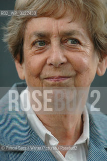 Dutch writer Jacqueline van Maarsen, who was Anne Franks best friend,  at the Edinburgh International Book Festival 2007. ..Copyright©Pascal Saez/Writer Pictures/Rosebud2