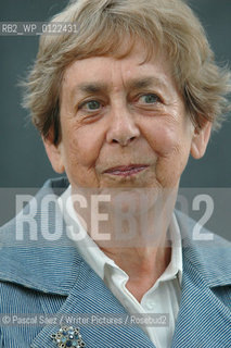 Dutch writer Jacqueline van Maarsen, who was Anne Franks best friend,  at the Edinburgh International Book Festival 2007. ..Copyright©Pascal Saez/Writer Pictures/Rosebud2