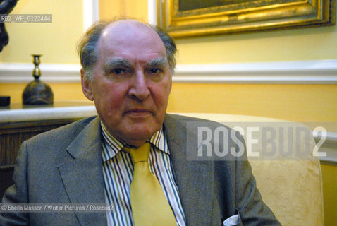 James Macaulay, British architectural writer and lecturer and Charles Rennie Mackintosh authority, at the 2nd annual Lennoxlove Book Festival at Lennoxlove House, Haddington, Scotland, November 20, 2010...Copyright©Sheila Masson/Writer Pictures/Rosebud2