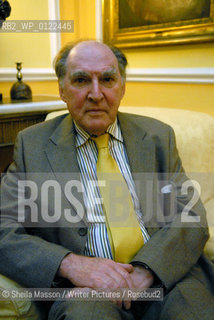 James Macaulay, British architectural writer and lecturer and Charles Rennie Mackintosh authority, at the 2nd annual Lennoxlove Book Festival at Lennoxlove House, Haddington, Scotland, November 20, 2010...Copyright©Sheila Masson/Writer Pictures/Rosebud2
