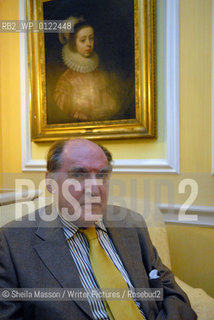 James Macaulay, British architectural writer and lecturer and Charles Rennie Mackintosh authority, at the 2nd annual Lennoxlove Book Festival at Lennoxlove House, Haddington, Scotland, November 20, 2010...Copyright©Sheila Masson/Writer Pictures/Rosebud2