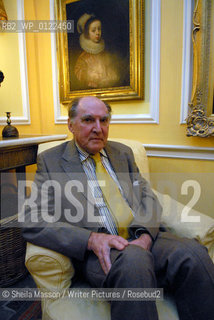 James Macaulay, British architectural writer and lecturer and Charles Rennie Mackintosh authority, at the 2nd annual Lennoxlove Book Festival at Lennoxlove House, Haddington, Scotland, November 20, 2010...Copyright©Sheila Masson/Writer Pictures/Rosebud2