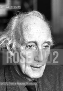 Norman MacCaig..copyright©TSPL/Writer Pictures/Rosebud2