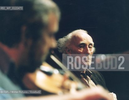 Norman MacCaig..copyright©TSPL/Writer Pictures/Rosebud2