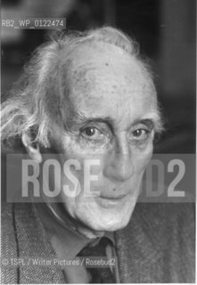 Norman MacCaig..copyright©TSPL/Writer Pictures/Rosebud2