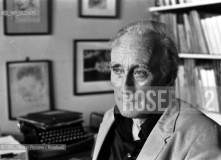 Norman MacCaig..copyright©TSPL/Writer Pictures/Rosebud2