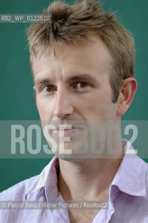 Nature writer Robert Macfarlane, author of The Wild Places, at the Edinburgh International Book Festival 2007. ..Copyright©Pascal Saez/Writer Pictures/Rosebud2