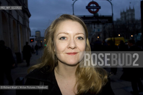 Annie Machon photographed in Parliament Street, London. .15th January 2008..Copyright©Richard Woolf/Writer Pictures/Rosebud2