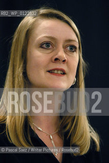 Annie Machon, former member of MI5 and author of Spies, lies & Whistleblowers. MI5, MI6 and the Shayler affair...Copyright©Pascal Saez/Writer Pictures/Rosebud2