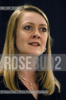 Annie Machon, former member of MI5 and author of Spies, lies & Whistleblowers. MI5, MI6 and the Shayler affair...Copyright©Pascal Saez/Writer Pictures/Rosebud2