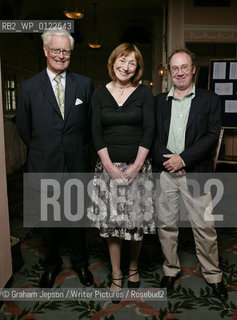 Lord Douglas Hurd, Miranda Seymour and Ben MacIntyre....copyright©Graham Jepson/Writer Pictures/Rosebud2