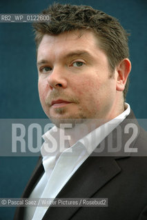 Writer and journalist Neil Mackay, author of The War on Truth, at the Edinburgh International Book Festival at the Edinburgh International Book Festival 2007. ..Copyright©Pascal Saez/Writer Pictures/Rosebud2
