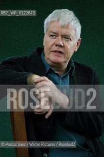 Irish writer  Bernard MacLaverty, author of Matters of Life and Death, at the Edinburgh International Book Festival...Copyright©Pascal Saez/Writer Pictures/Rosebud2