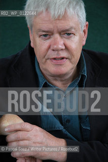 Irish writer  Bernard MacLaverty, author of Matters of Life and Death, at the Edinburgh International Book Festival...Copyright©Pascal Saez/Writer Pictures/Rosebud2