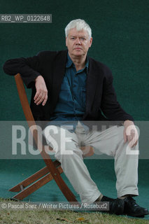 Irish writer  Bernard MacLaverty, author of Matters of Life and Death, at the Edinburgh International Book Festival...Copyright©Pascal Saez/Writer Pictures/Rosebud2
