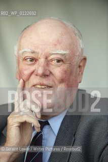 Alistair MacLeod, Canadian author and writer  at The Edinburgh International Book Festival 2009..copyright©Geraint Lewis/Writer Pictures/Rosebud2