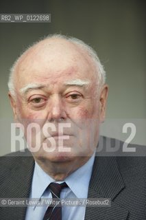 Alistair MacLeod, Canadian author and writer  at The Edinburgh International Book Festival 2009..copyright©Geraint Lewis/Writer Pictures/Rosebud2