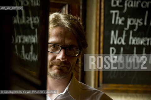 Kevin MacNeil, Scottish poet, playwright and novelist, in Edinburgh, Scotland, September 6, 2010. ..Copyright©Ian Georgeson TSPL/Writer Pictures/Rosebud2
