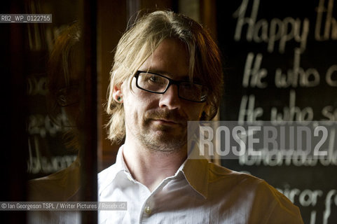 Kevin MacNeil, Scottish poet, playwright and novelist, in Edinburgh, Scotland, September 6, 2010. ..Copyright©Ian Georgeson TSPL/Writer Pictures/Rosebud2