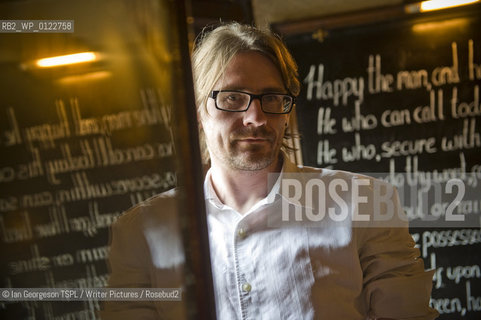 Kevin MacNeil, Scottish poet, playwright and novelist, in Edinburgh, Scotland, September 6, 2010. ..Copyright©Ian Georgeson TSPL/Writer Pictures/Rosebud2