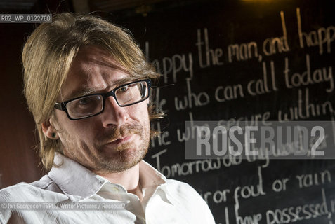 Kevin MacNeil, Scottish poet, playwright and novelist, in Edinburgh, Scotland, September 6, 2010. ..Copyright©Ian Georgeson TSPL/Writer Pictures/Rosebud2