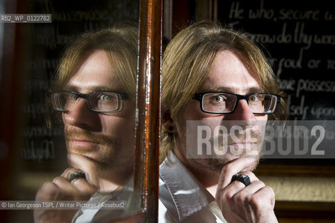 Kevin MacNeil, Scottish poet, playwright and novelist, in Edinburgh, Scotland, September 6, 2010. ..Copyright©Ian Georgeson TSPL/Writer Pictures/Rosebud2