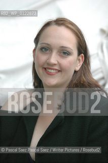 Australian writer Emily Maguire, author of Taming the Beast at the Edinburgh International Book Festival 2005..Copyright©Pascal Saez.Pascal Saez/Writer Pictures/Rosebud2