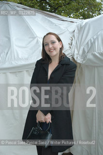 Australian writer Emily Maguire, author of Taming the Beast at the Edinburgh International Book Festival 2005..Copyright©Pascal Saez.Pascal Saez/Writer Pictures/Rosebud2