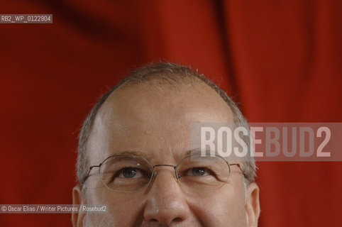 Raul Carlos Maicas, Spanish writer, in Barcelona, Spain, November 8, 2007..Copyright©Oscar Elias/Writer Pictures/Rosebud2