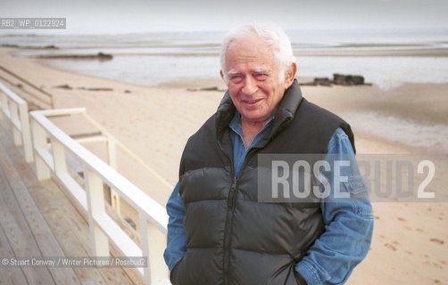 Norman Mailer on his porch in Provincetown, Cape Cod...Copyright©Stuart Conway/Writer Pictures/Rosebud2