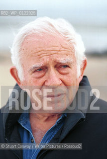 Norman Mailer on his porch in Provincetown, Cape Cod...Copyright©Stuart Conway/Writer Pictures/Rosebud2