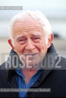 Norman Mailer on his porch in Provincetown, Cape Cod...Copyright©Stuart Conway/Writer Pictures/Rosebud2