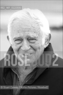 Norman Mailer on his porch in Provincetown, Cape Cod...Copyright©Stuart Conway/Writer Pictures/Rosebud2