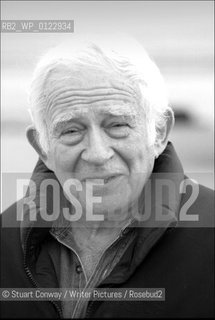 Norman Mailer on his porch in Provincetown, Cape Cod...Copyright©Stuart Conway/Writer Pictures/Rosebud2