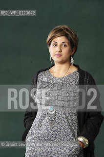 Zaiba Malik, British journalist and writer, at the 2010 Edinburgh International Book Festival, August 22, 2010. .Copyright©Geraint Lewis/Writer Pictures/Rosebud2