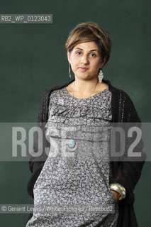 Zaiba Malik, British journalist and writer, at the 2010 Edinburgh International Book Festival, August 22, 2010. .Copyright©Geraint Lewis/Writer Pictures/Rosebud2