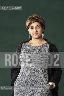 Zaiba Malik, British journalist and writer, at the 2010 Edinburgh International Book Festival, August 22, 2010. .Copyright©Geraint Lewis/Writer Pictures/Rosebud2