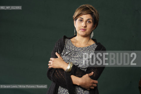 Zaiba Malik, British journalist and writer, at the 2010 Edinburgh International Book Festival, August 22, 2010. .Copyright©Geraint Lewis/Writer Pictures/Rosebud2
