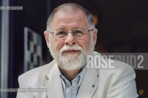Jose Angel Manas, Spanish writer, in Barcelona, Spain, November 19, 2009..Copyright©Oscar Elias/Writer Pictures/Rosebud2