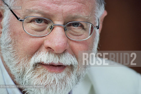 Jose Angel Manas, Spanish writer, in Barcelona, Spain, November 19, 2009..Copyright©Oscar Elias/Writer Pictures/Rosebud2
