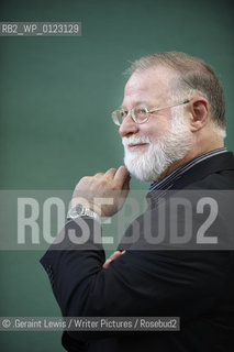 Alberto Manguel, South American novelist and writer, at the Edinburgh International Book Festival, 18/08/2010..©.Geraint Lewis/Writer Pictures/Rosebud2