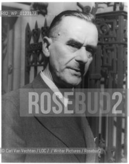 A portrait of Thomas Mann taken April 20th...Copyright©Carl Van Vechten/LOC//Writer Pictures/Rosebud2
