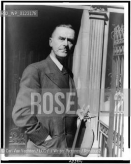 A portrait of Thomas Mann taken April 20th...Copyright©Carl Van Vechten/LOC//Writer Pictures/Rosebud2