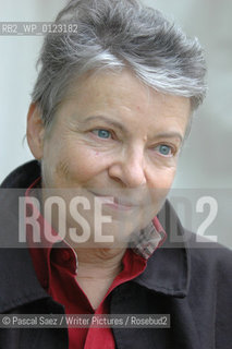 French writer Dominique Manotti at the Edinburgh International Book Festival...Copyright©Pascal Saez/Writer Pictures/Rosebud2