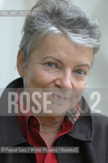 French writer Dominique Manotti at the Edinburgh International Book Festival...Copyright©Pascal Saez/Writer Pictures/Rosebud2