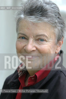 French writer Dominique Manotti at the Edinburgh International Book Festival...Copyright©Pascal Saez/Writer Pictures/Rosebud2
