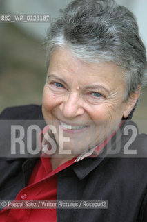 French writer Dominique Manotti at the Edinburgh International Book Festival...Copyright©Pascal Saez/Writer Pictures/Rosebud2