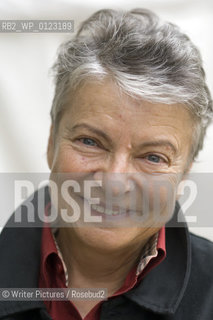 Dominique Manotti,French thriller writer. CREDIT Geraint Lewis
©Writer Pictures/Rosebud2